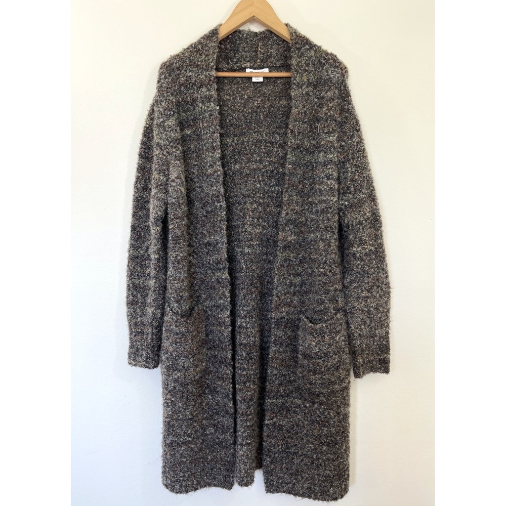 William Rast Womens Open Front Duster Cardigan Sweater Sz XS Cozy Winter Layers